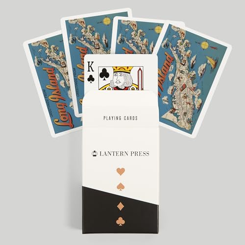 Baraja de Póker Vintage Long Island 52 Cartas miniatura 6