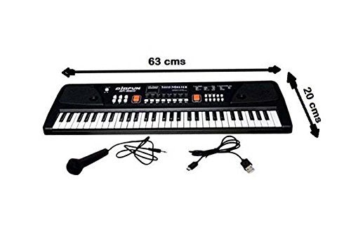 Bigfun 61 Keys Piano Keyboard Toy with dimensions