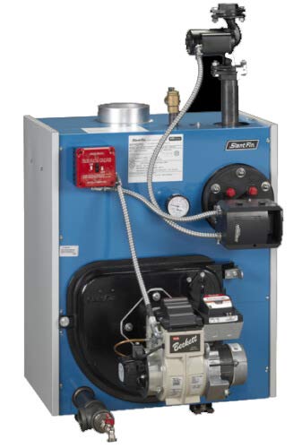 TR-50-2.10 223,000 BTU Packaged Intrepid Oil Water Boiler