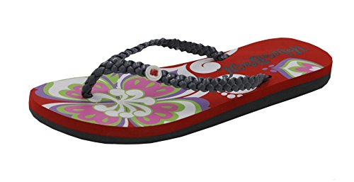 Urban Beach Girls Nectar Flip Flops Red