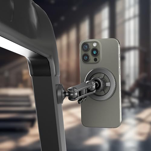 Soporte magnético de doble cara para teléfono celular de gimnasio 3