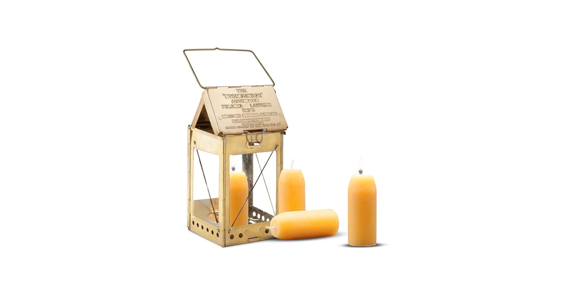 CANDLE  LANTERN  FOLDING 屋根型ランタン キャンドル付① 屋根型CANDLE LANTERN FOLDING 屋根型ランタンCANDLE Lantern