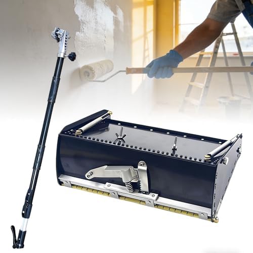 12" Wallboard Flat Box Tool - Drywall Plastering & Scraping Tool for Home Renovation, Sheetrock Application, Perfect for Wall Painting & Finishing