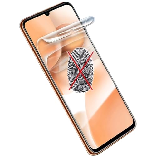 Snailcanfly 2pcs Hidrogel Mate a prueba de Huellas Dactilares para Motorola Moto G72 6.6' Protector de pantalla tpu flexible a prueba de explosiones antiaglomerante de alta sensibilidad