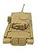 Toy Essentials 16 Pc Desert Army Battle Tanks Play Set