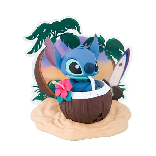 ABYstyle Studio Statuetta Disney Stitch Coconut - Prodotto Ufficiale - Statua Premium - Lavorazione di alta qualità - Pezzo da collezione