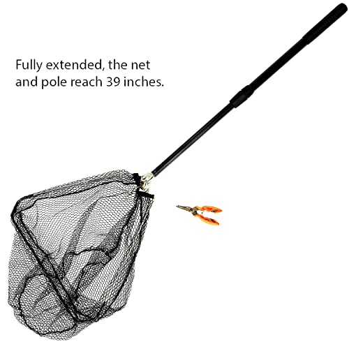 Cocojeia - Collapsible Fishing Net With Pliers-Extendable Landing Net-Dip Net For Fishing-Fishing Net Long Handle-Fishing Net Freshwater-Foldable Fishing Net-Fishing Nets For Saltwater #TOP3