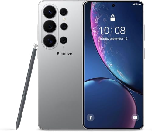 ChashenHa I26 Ultra Unlocked Phone,16GB+512GB Android 16.0 Smartphone,7000mAh Battery,68+108MP Camera Cell Phone,Dual SIM Cards/Face Unlock/GPS.(Grey)