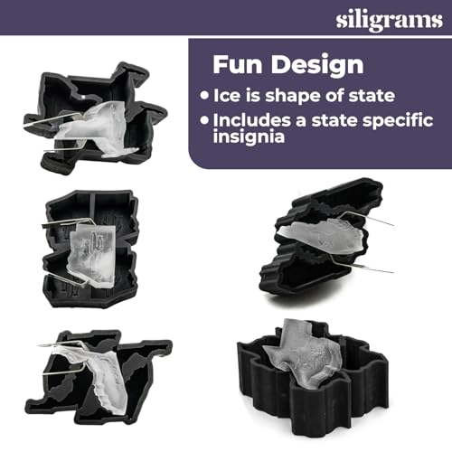Siligrams Molde de Silicona para Cubos de Hielo miniatura 5