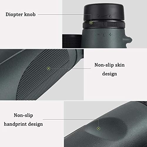 Monokulares Teleskop, Professionelles Fernglas für Erwachsene, 43MM HD FMC Tragbares Hohlgriff-Design Fernglas… – Bild 8