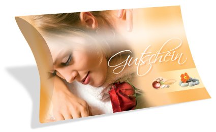 Gutscheinkarten in Etui-Form (10 Stück) einfach Werte eintragen und stempeln - Geschenkbox für Wellness, Massage, Spa