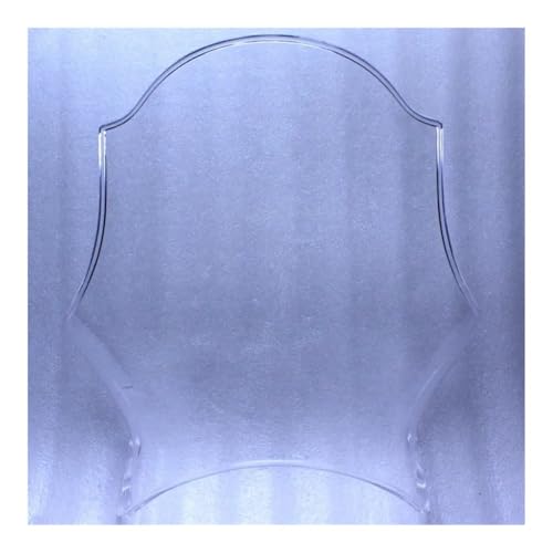 Déflecteur pare-brise moto GSX en acrylique haute densité pour une finition custom soignée