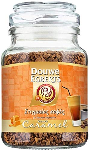 Douwe Egberts Instant Coffee Smooth Caramel Flavour - 1 Pack of 95g