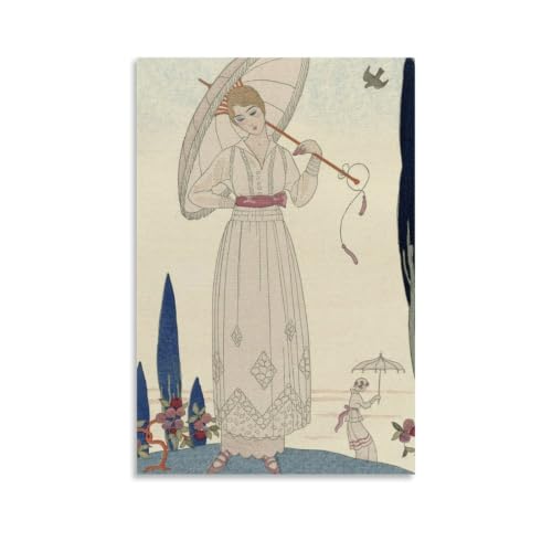 Estampes Art Déco George Barbier pour créer une ambiance boudoir dans votre chambre