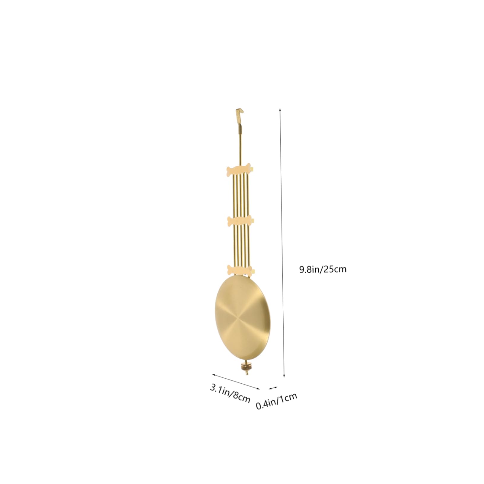 VILLCASE 3 Pièces Pendule Murale DIY Accessoire de Remplacement pour Pendule Compatible avec Divers Modèles Décorations Intérieures