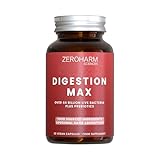 ZEROHARM Digestion Max – 44 Milliarden KBE Probiotikum mit 11 Stämmen und Präbiotika – Unterstützung für Darm und Verdauung – Hergestellt aus echten Lebensmittelzutaten – 60 Stück (1er-Packung)