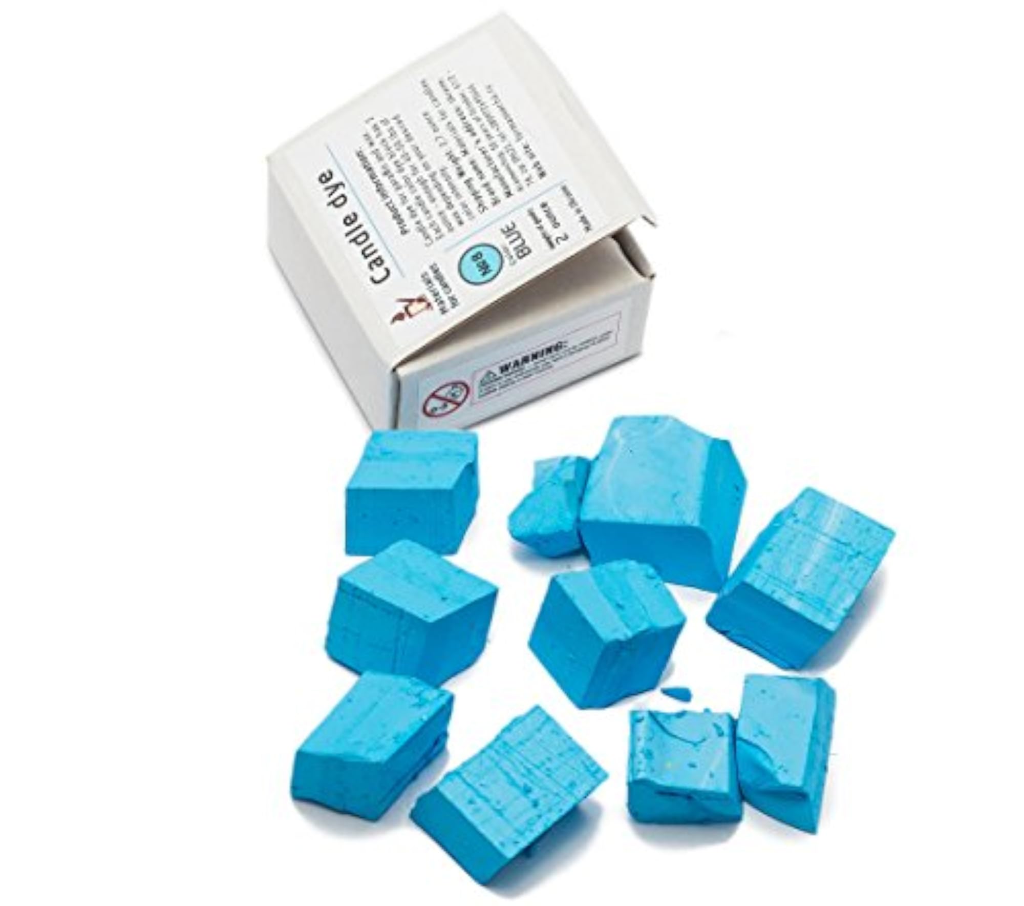 Blue Color Dye for Candle Making, 45 lb Wax