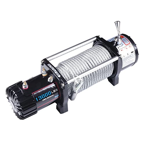 Winche eléctrico SCITOO 13000 lbs 12V con mando inalámbrico miniatura 2