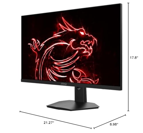 Image of msi 27 inch FHD (1920 x 1080) Non-Glare with Super Narrow Bezel 180Hz 1ms 16:9 HDMI /DP G-sync Compatible HDR Ready HDR Ready IPS Gaming Monitor (G274F),Black