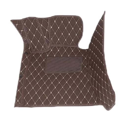 Tapis de voiture Audi S3 2019 anti-salissure tapis sol cuir café