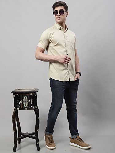 Image of Majestic Man Men's Cotton Slim Fit Shirt