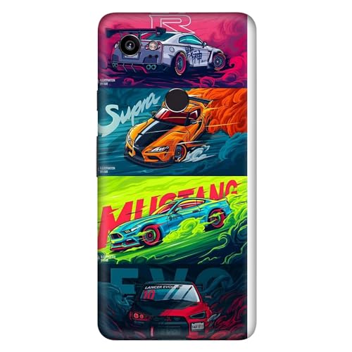 WRAP CRAFT Mobile Skins Compatible with Google Pixel 2 XL (Not Back Cover) Scratchless Back & Camera Protection Skins for Google Pixel 2 XL ; Google Pixel 2 XL -DP-177