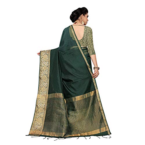 Image of PISARA Women Banarasi Cotton Silk Saree
