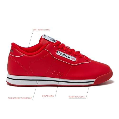 Image of Reebok Princess Sneakers for Women, Comfortable Walking or Tennis Womens Shoes