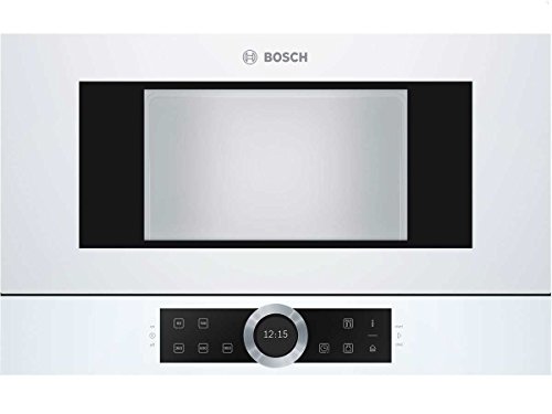 Bosch MDA BFL634GW1 Microondas, 900 W, 21 litros, Acero Inoxidable