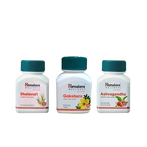ESTORE4U Himalaya Combo of Ashvagandha with Shatavari and Gokshura ESTORE4U Himalaya Combo of Ashvagandha with Shatavari and Gokshura