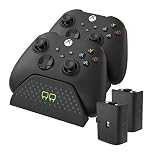 Venom Twin Charging Dock with 2 x Rechargeable Battery Packs - Black (Xbox Series X & S/Xbox One)