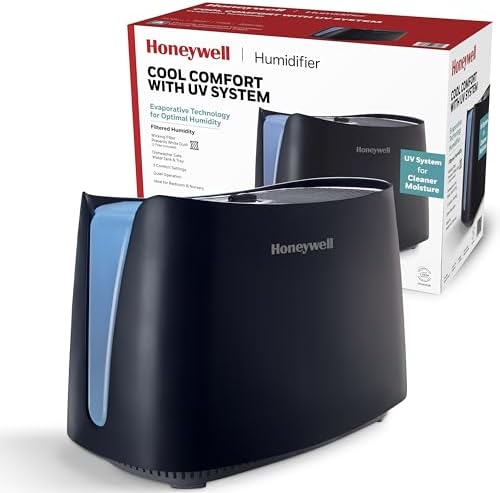 Honeywell Cool Moisture Humidifiers for Bedroom, Medium Rooms, 1....