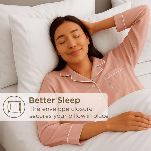 Image of 600 TC 100% Egyptian Cotton Fitted Sheet for King Bed Size Fitted Bed Sheet with Pillow Cover for Bedroom, Soft Hotel Quality Size - 72 x78+12 White Pillow Cover Size -18 x 28 Inch