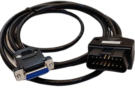 MapOut24 Ashok Leyland Scantool Diagnostic Tool BS4 cable Obd2 scan tool Cable fault finding Extension cable DB15 female diagnosis cable 100% Authentic with 6 Month Free Replacement Warranty SMPL001