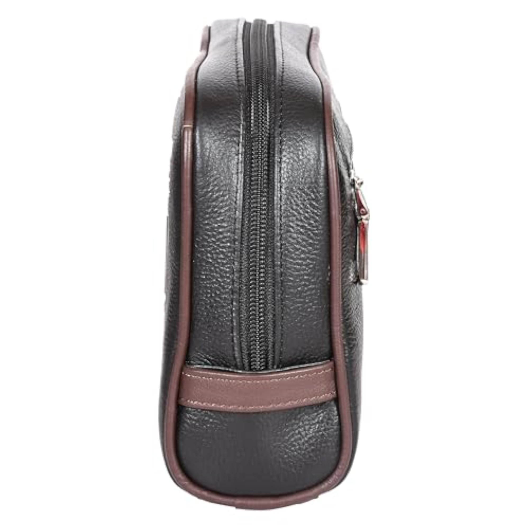 Genuine Leather Unisex Toiletry Travel Pouch