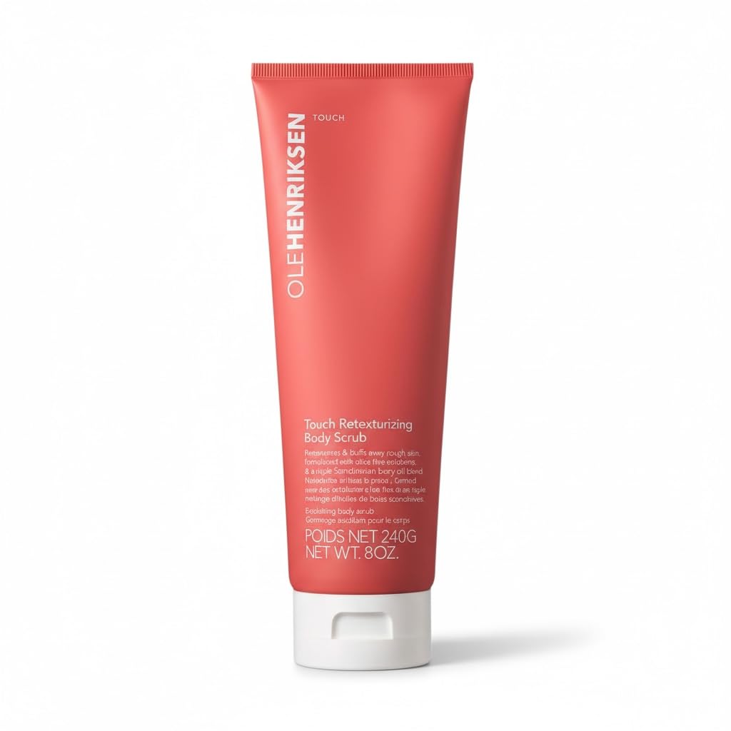 Ole Henriksen Touch Retexturizing Body Scrub, Exfoliating Skin Scrub, 8 oz