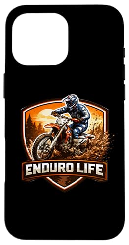 Enduro Life �_�[�g�o�C�N ���C�_�[ ���g�N���X �_�[�g�o�C�N �o�C�N MX �X�}�z�P�[�X iPhone 16 Pro Max �p