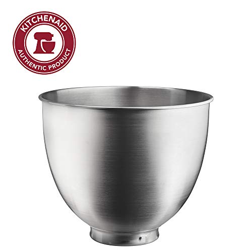 KitchenAid KSM35SSB 3.5-Qt. Brushed Bowl-Stainless Steel, Quart, Metallic KitchenAid Artisan Mini Stand Mixer KSM35SSB 3.5-Qt. Brushed Bowl-Stainless Steel, Quart, Metallic
