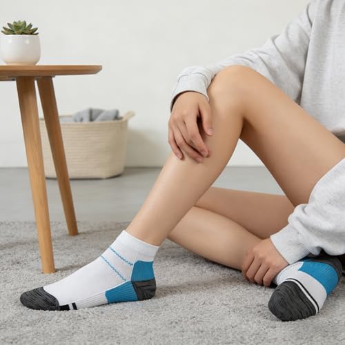 Image of CHARMKING Compression Socks for Women & Men Circulation 15-20 mmHg is Best for Athletic Running Cycling Nurse Daily Wear