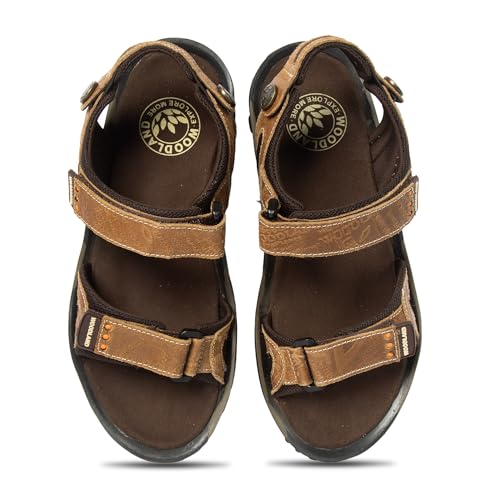Image of Woodland Men's Leather Sandal
