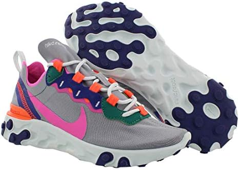 nike react element 55 grey fuchsia