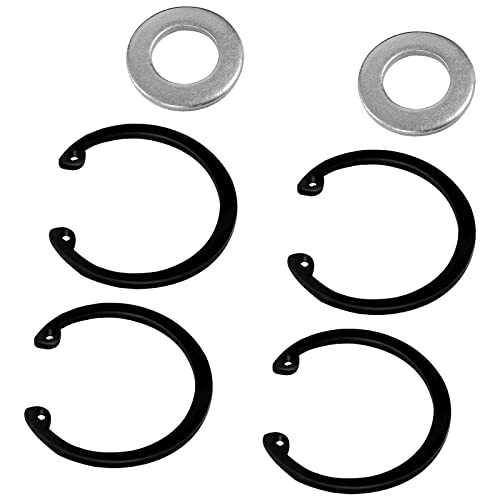 Ilskw Golf Cart Rear Axle Bearing & Seal Washers Kit For Ezgo Txt Rxv Marathon Medalist 1978-Up Electric Golf Cart, Oem # 611931 15112-G1 15112G1 70181-G01 70181G01 620343 #TOP5
