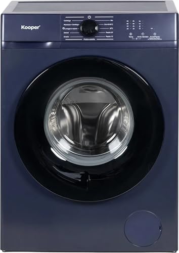 Lavatrice Slim 8 Kg Classe energetica A Profondità 45 cm Centrifuga 1200 giri con Funzione Vapore colore Blu - 1122559