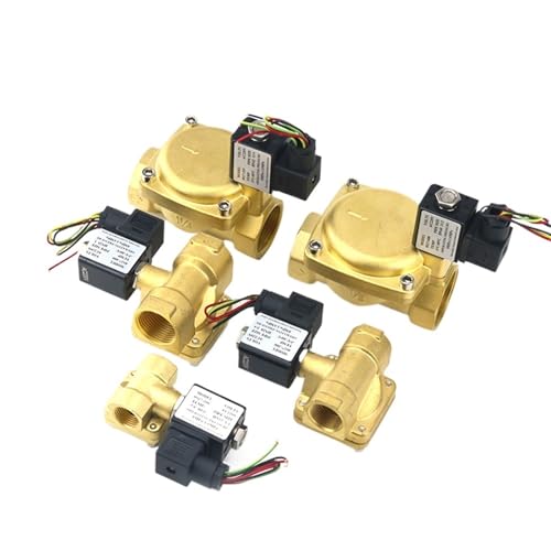 Électrovanne en laiton DN32 220V résistante à la pression de 16 bars