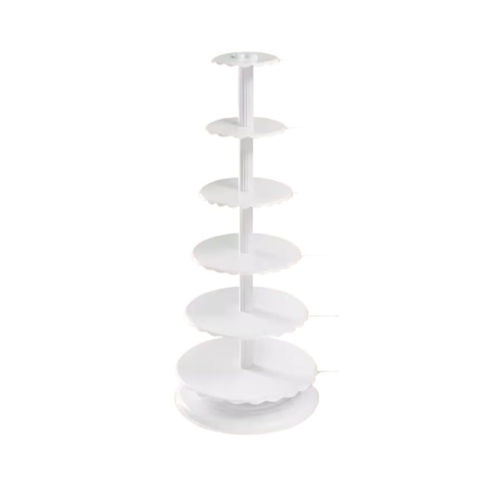 Lizhuzhuzs28 Cake Stand A Creative Six-tier Cake Stand, Perfect For Birthdays, Anniversaries, And Weddings Cake Stands for Dessert Table(Medium)
