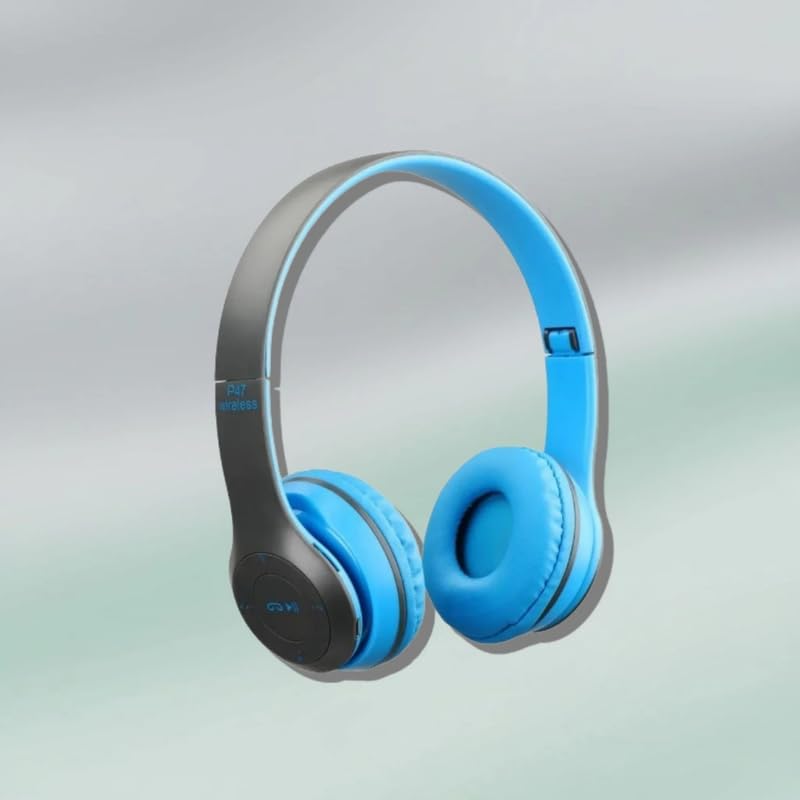 icall Latest P47 Wireless iC-148 Headphone with Mic & SD Card Slot Bluetooth Headset-image-44