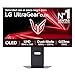 LG 32GX850A-B - Monitor Gaming Ultragear OLED, 32", 4K (3840 x 2160), 165 Hz, 0.03 ms (GTG), Dual Mode, G-Sync Compatible y FreeSync Premium Pro, Inclinación y Altura Ajustable, Morado Grisáceo
