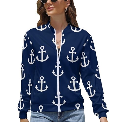 Women's Lightweight Athletic Jacket Zip Up Coat Long Sleeve Casual Sweatshirt