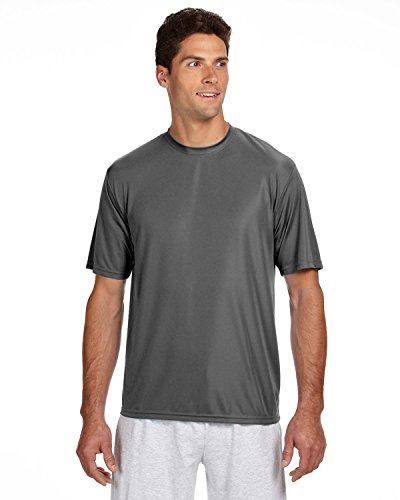 A4 Adult Cooling Performance T-Shirt, Graphite, X-Large