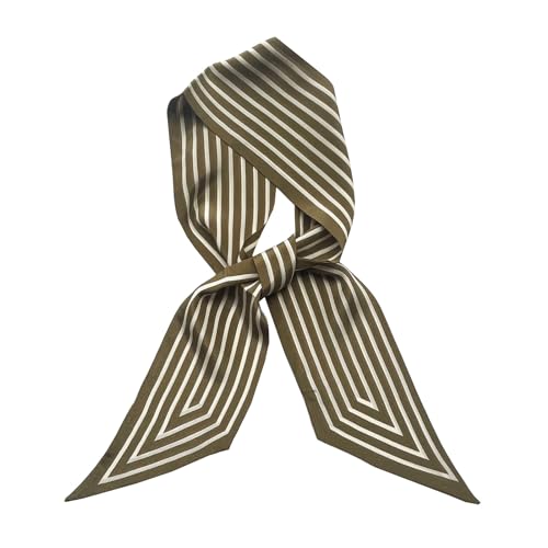 Foulard en soie de mûrier JERLA, bandeau cheveux de luxe pour femme